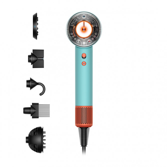 DYSON SUPERSONIC NURAL plaukų džiovintuvas, ceramic/topaz nuotrauka