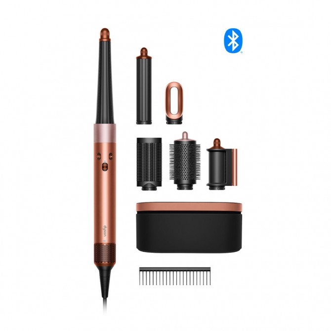 DYSON HS08 AIRWRAP i.d. plaukų formavimo prietaisas, Amber silk/Pink Champange nuotrauka