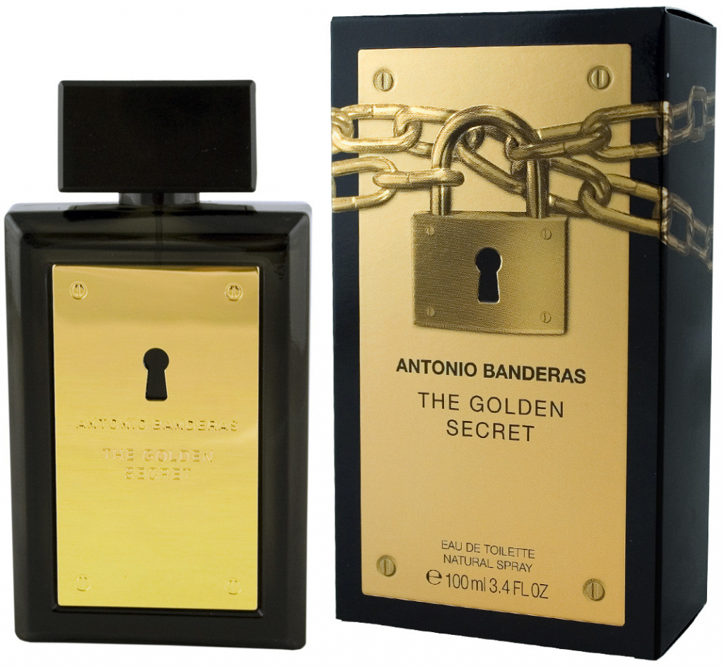 Antonio Banderas The Golden Secret EDT 100 ml nuotrauka