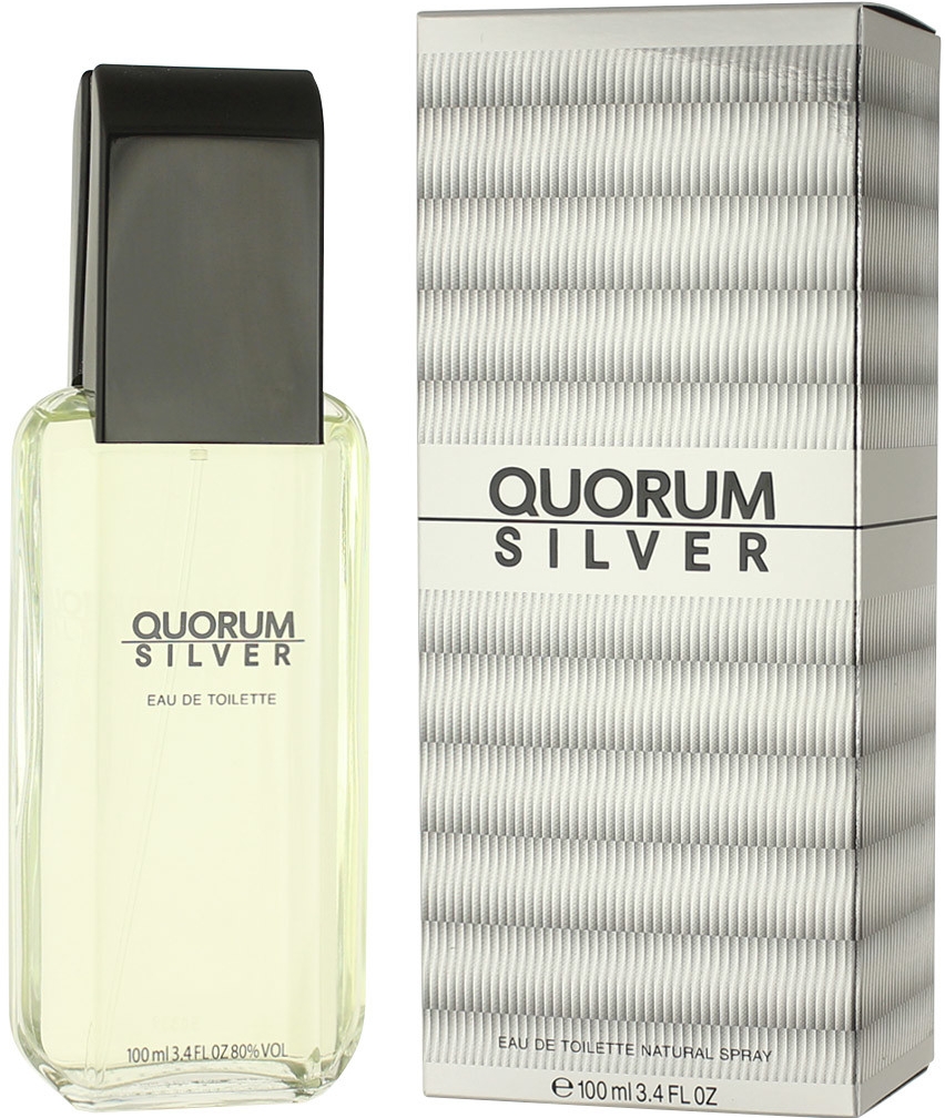 Antonio Puig Quorum Silver EDT 100 ml nuotrauka