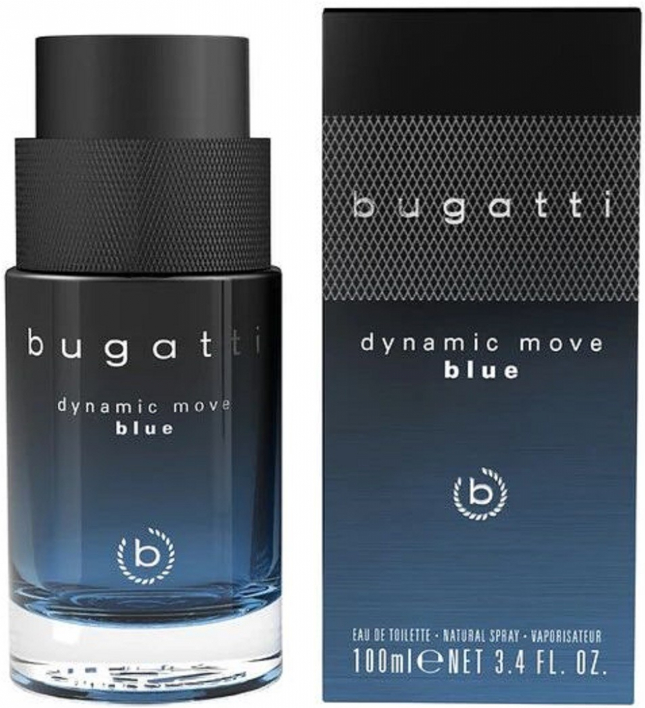 Bugatti Dynamic Move Blue EDT 100 ml nuotrauka