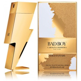 Carolina Herrera Bad Boy Gold Fantasy EDT 100 ml nuotrauka