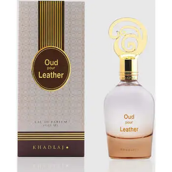 Khadlaj Oud Pour Leather EDP 100 ml nuotrauka