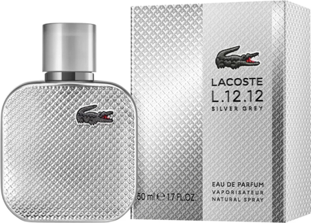 Lacoste L.12.12 Silver Grey EDP 50 ml nuotrauka