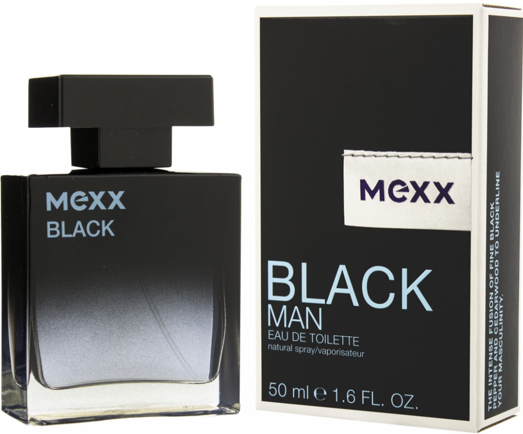 Mexx Black EDT 50 ml nuotrauka
