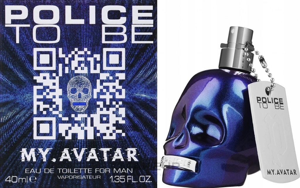 Police To Be My Avatar EDT 40 ml nuotrauka