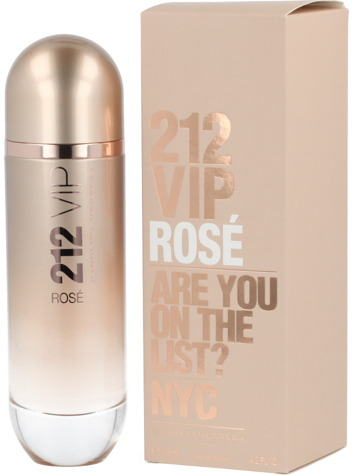 Carolina Herrera 212 VIP Rose EDP 125 ml nuotrauka
