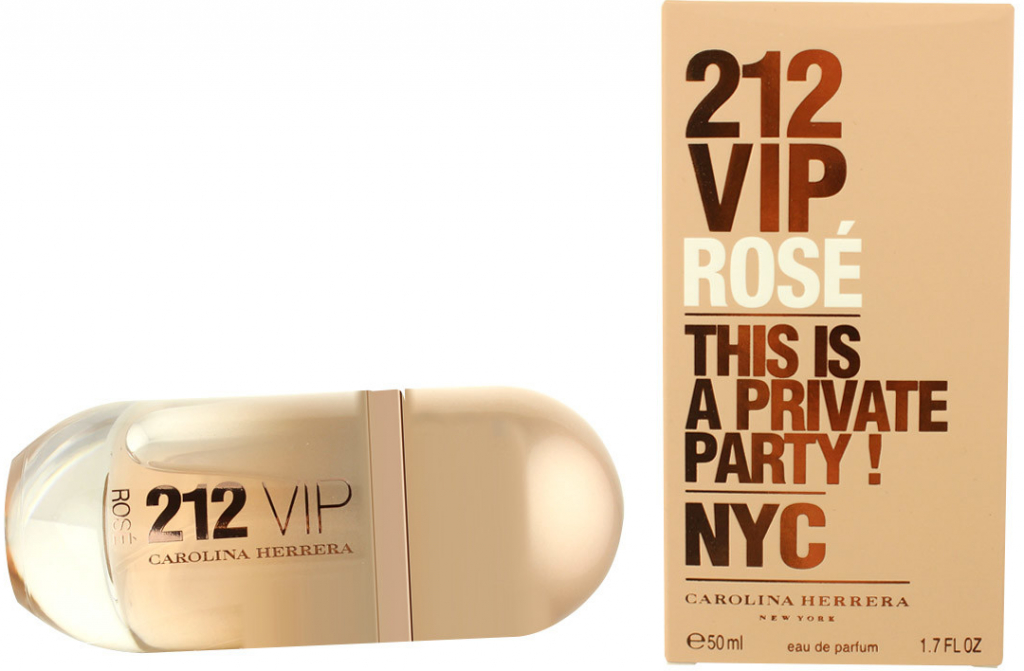 Carolina Herrera 212 VIP Rose EDP 50 ml nuotrauka