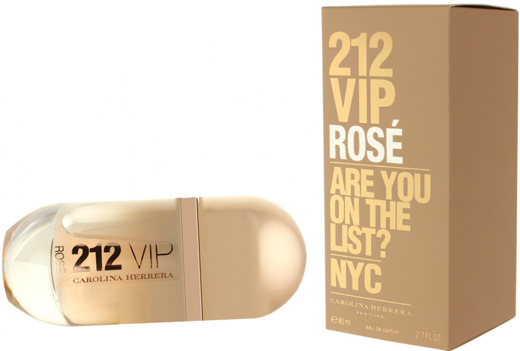 Carolina Herrera 212 VIP Rose EDP 80 ml nuotrauka