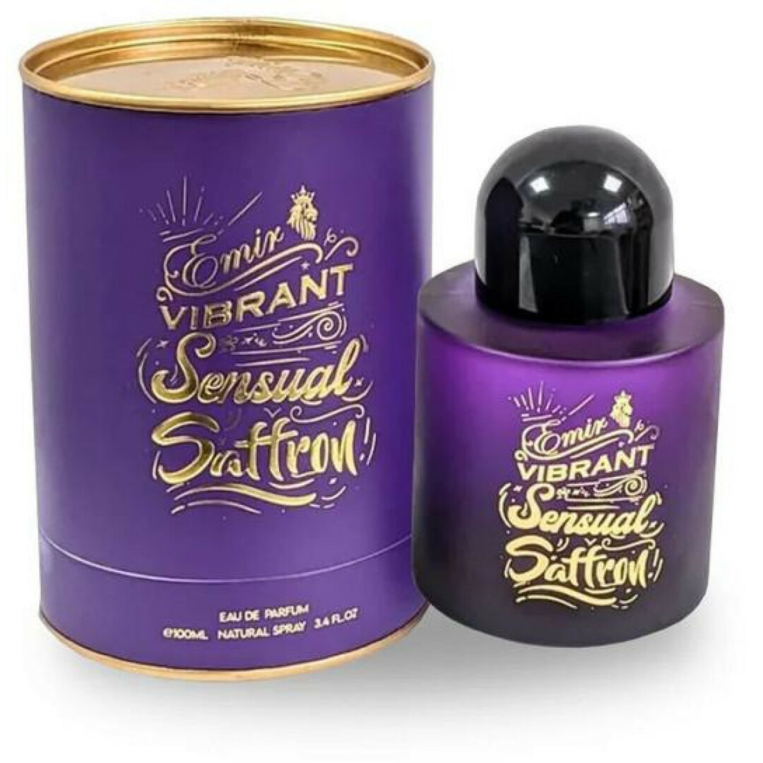 Kvepalai unisex Emir Vibrant Sensual Saffron EDP 100 ml nuotrauka
