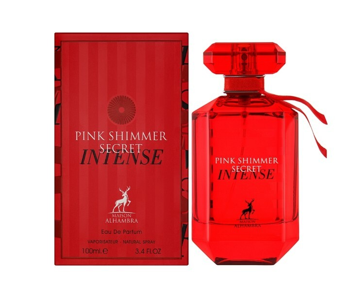 Maison Alhambra Pink Shimmer Secret Intense EDP 100 ml nuotrauka