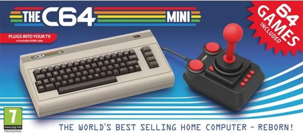 Commodore 64 mini nuotrauka