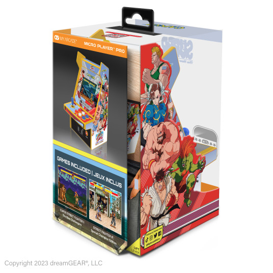 My Arcade Micro Player Street Fighter II nuotrauka