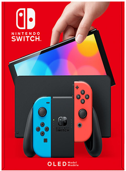 Nintendo Switch OLED nuotrauka