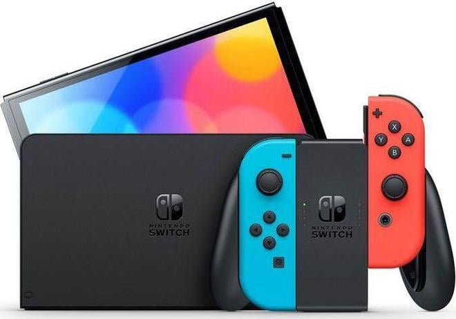 Nintendo Switch OLED nuotrauka