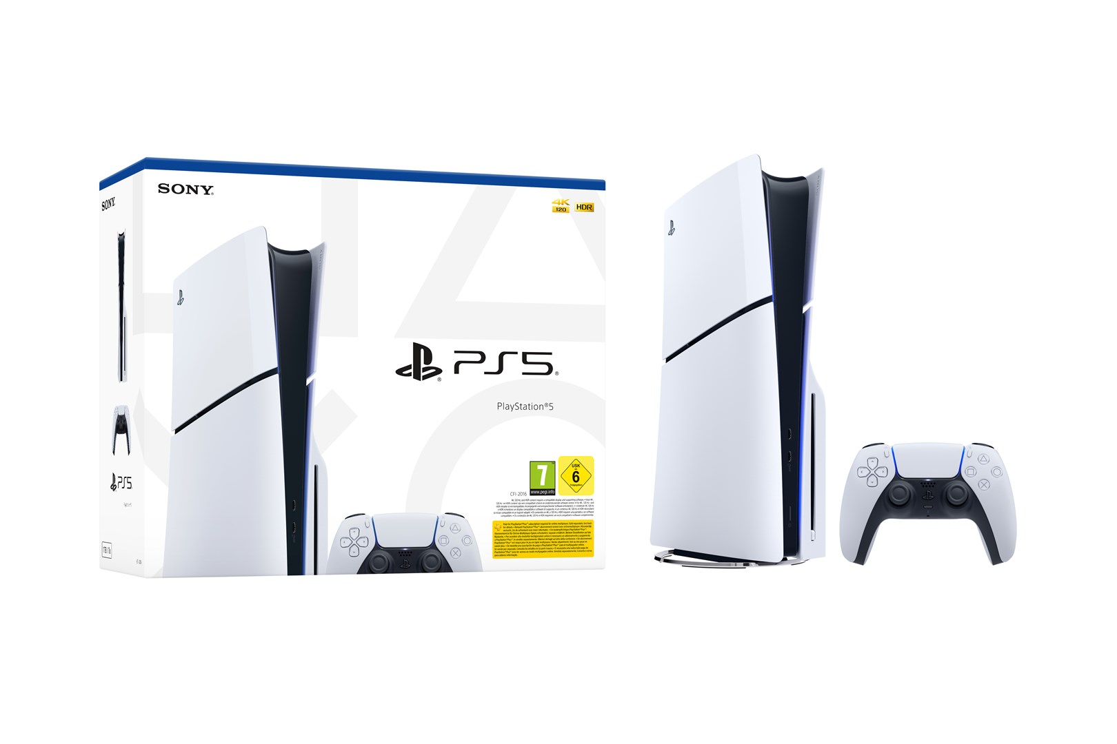 Sony Playstation 5 Slim (PS5) 2023 nuotrauka
