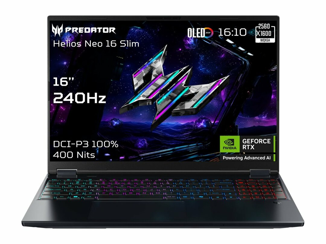 Acer Predator Helios Neo 16S AI PHN16S-71-95J5 nuotrauka