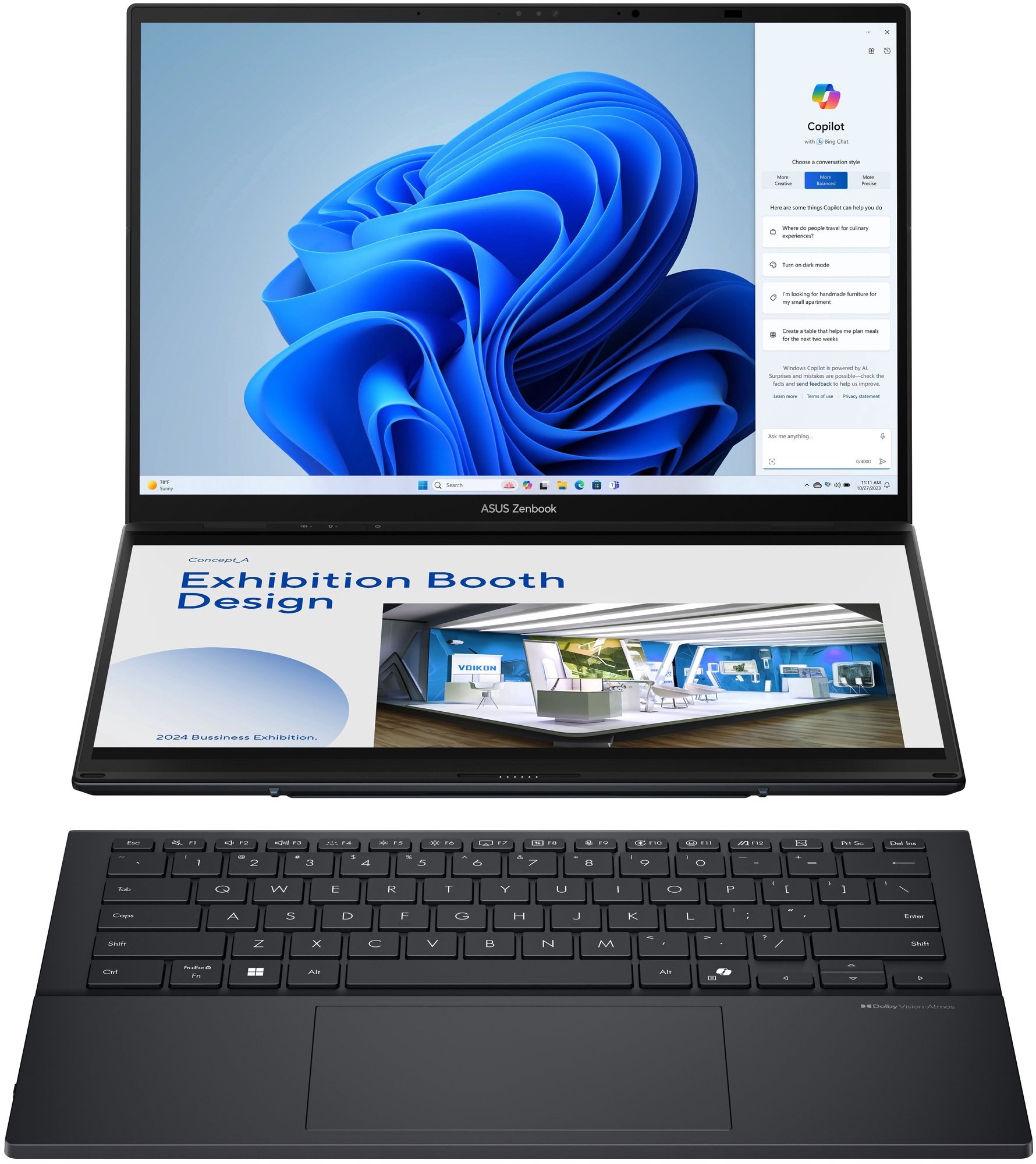 Asus ZenBook Series Duo UX8406CA-PZ009W nuotrauka