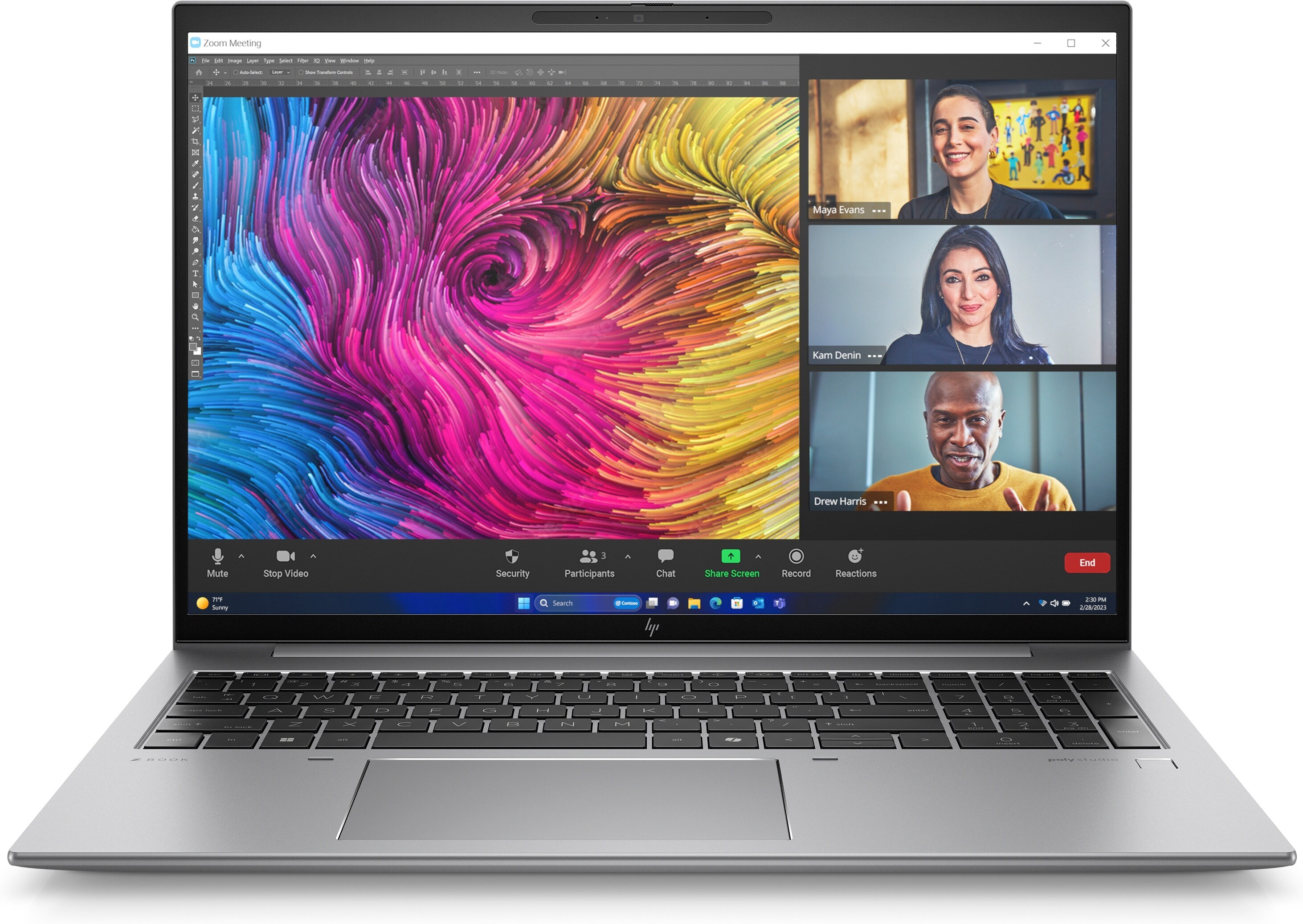 HP ZBook Firefly 16 G11 nuotrauka