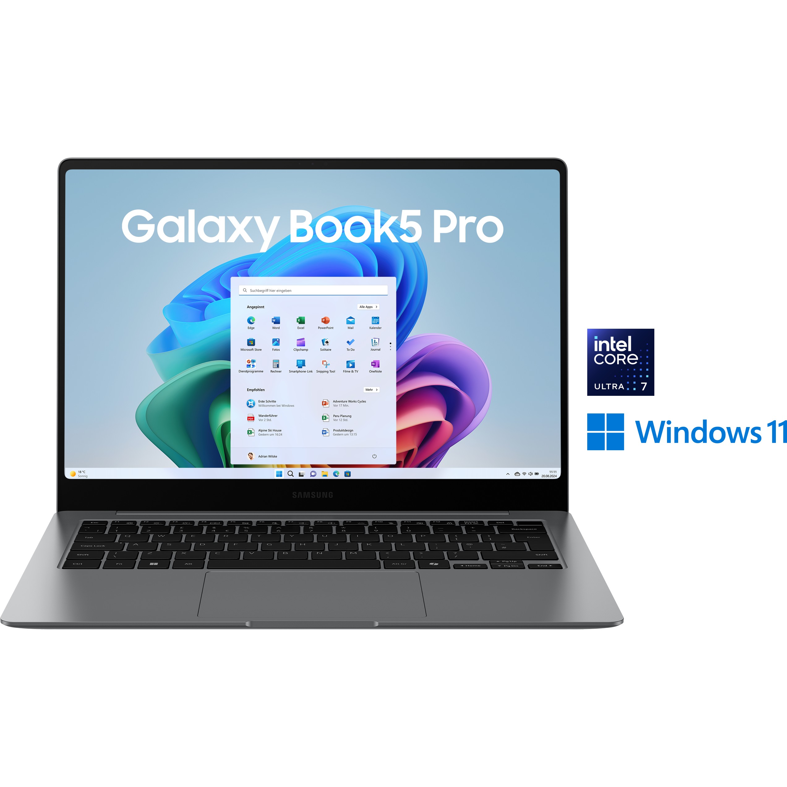 Samsung Galaxy Book5 Pro 14 nuotrauka