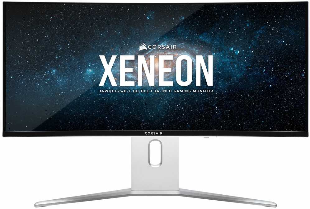 Corsair Xeneon 34WQHD240-C nuotrauka