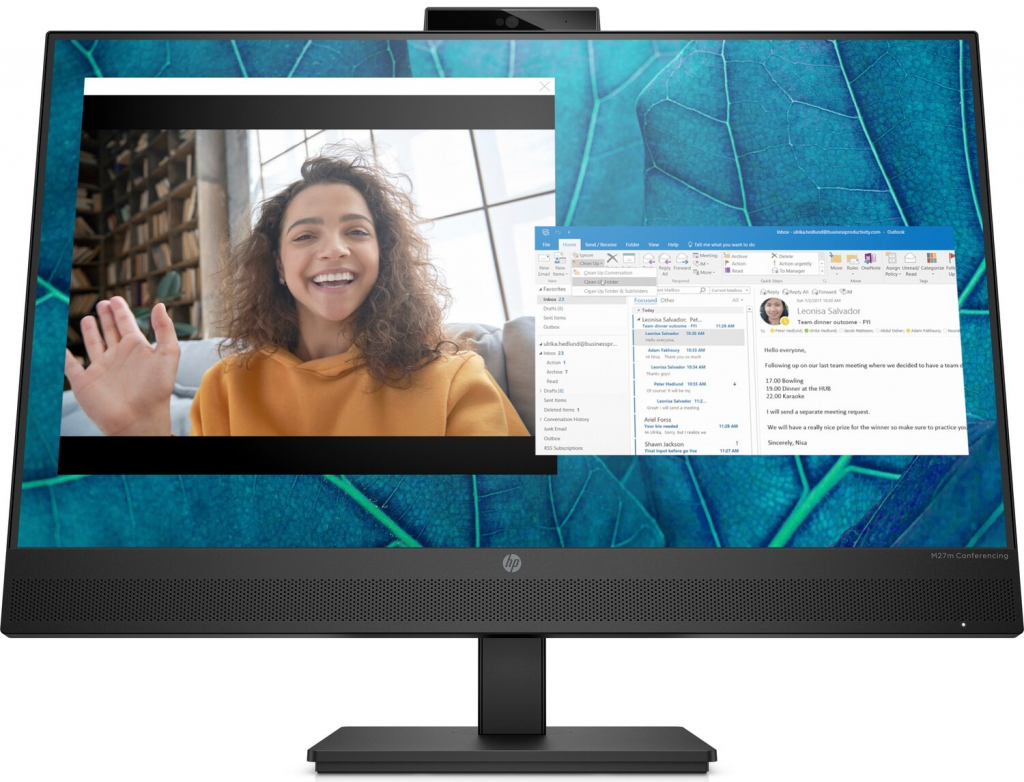 HP M27m nuotrauka