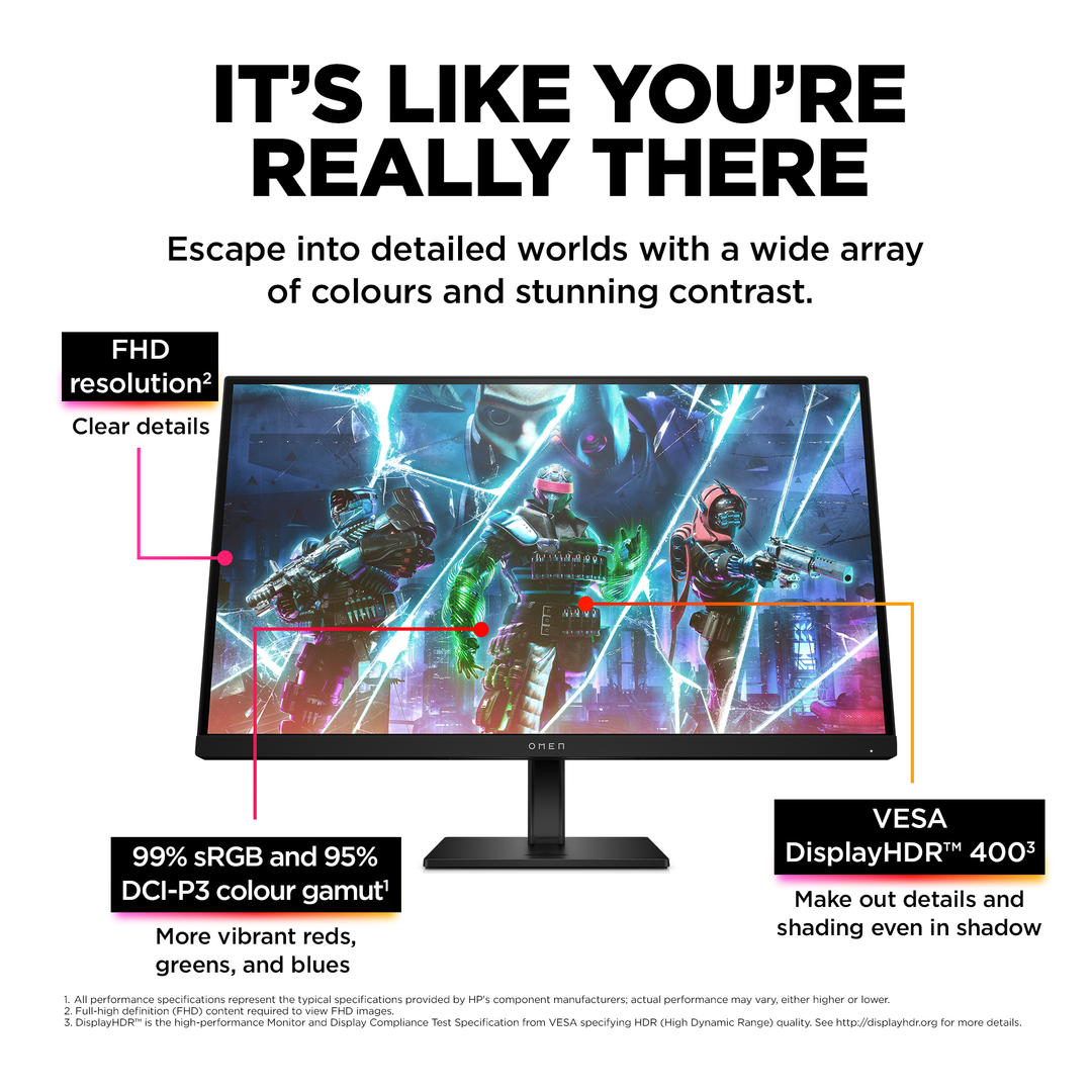 HP OMEN 27s nuotrauka