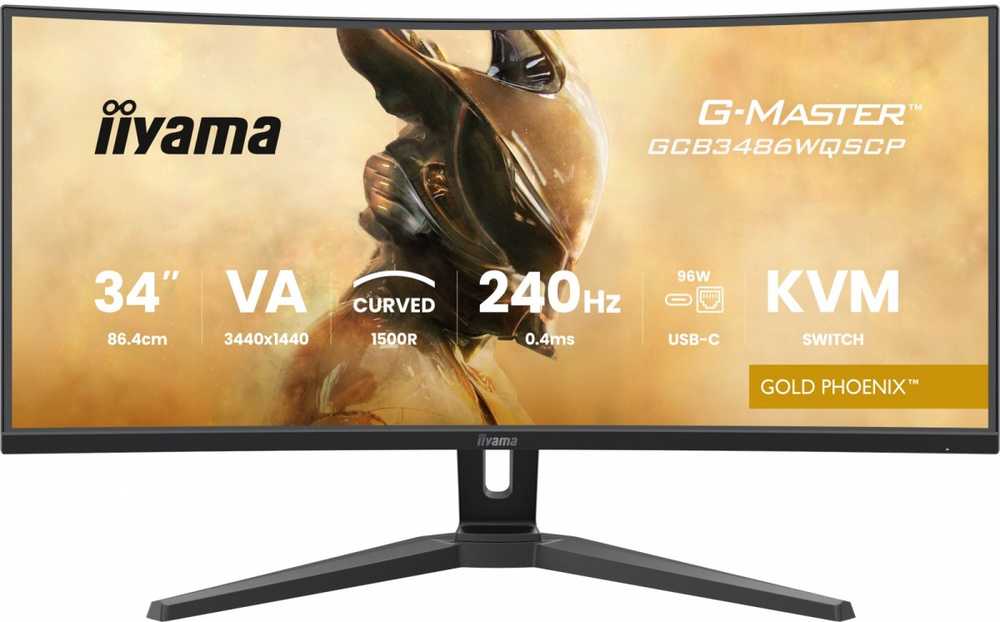 Iiyama G-Master GCB3486WQSCP-B1 nuotrauka