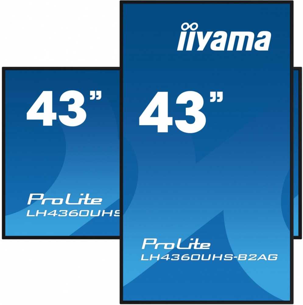 Iiyama ProLite LH4360UHS-B2AG nuotrauka