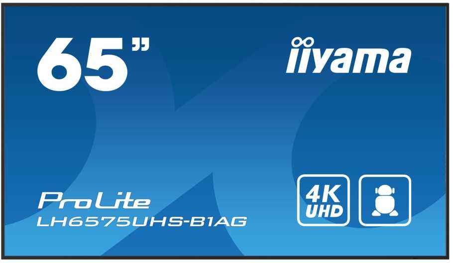 Iiyama ProLite LH6575UHS-B1AG nuotrauka