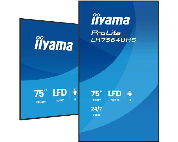 Iiyama ProLite LH7564UHS-B1AG nuotrauka