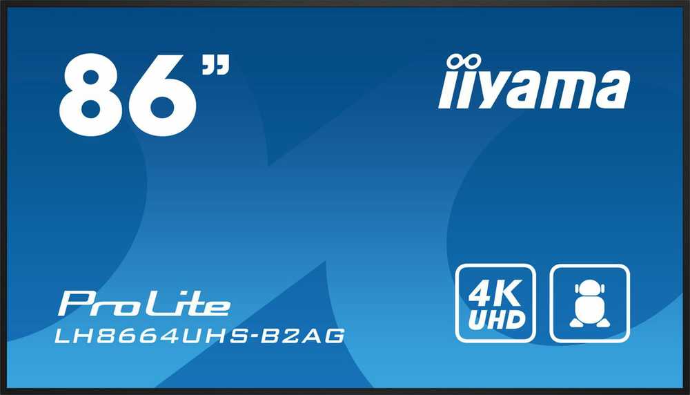 Iiyama ProLite LH8664UHS-B2AG nuotrauka
