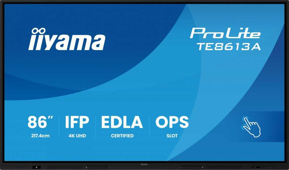 Iiyama ProLite TE8613A-B1AG nuotrauka