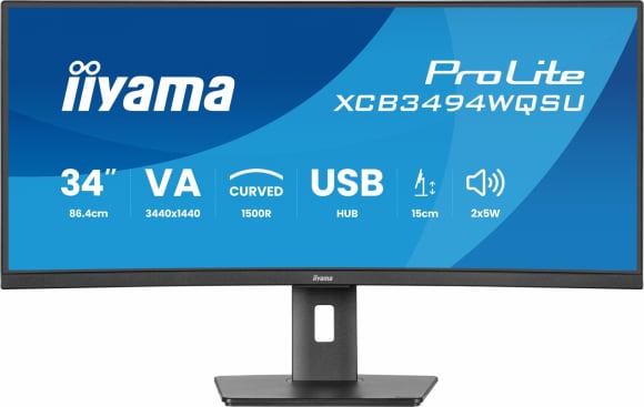 Iiyama ProLite XCB3494WQSU-B1 nuotrauka