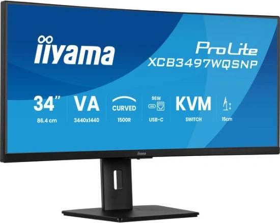 Iiyama ProLite XCB3497WQSNP-B1 nuotrauka
