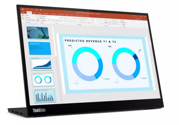 Lenovo ThinkVision M14d nuotrauka