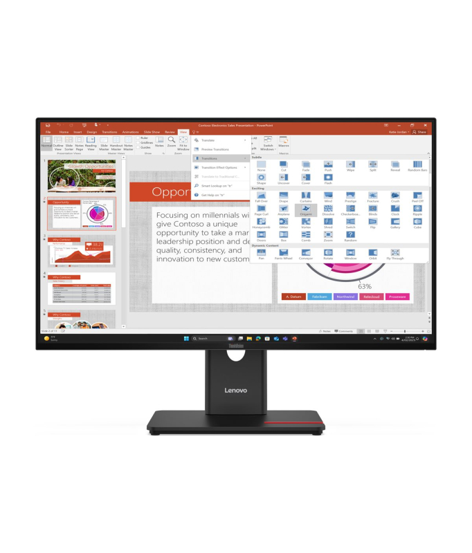 Lenovo ThinkVision T27-40 nuotrauka