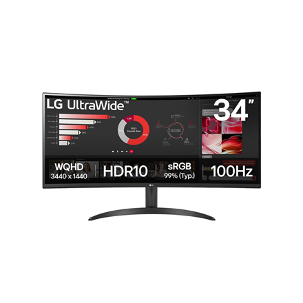 LG 34WR50QK-B nuotrauka