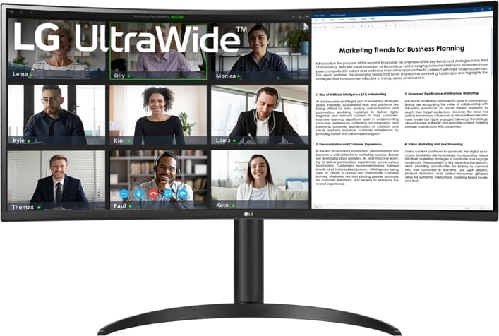 LG 34WR55QK-B nuotrauka