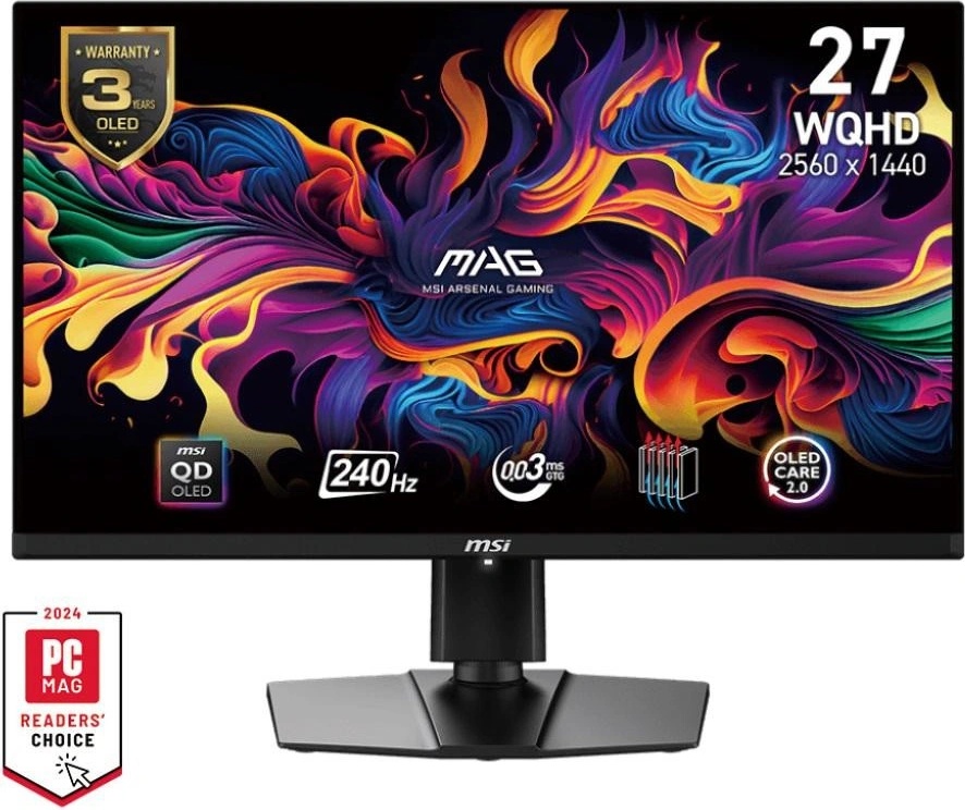 MSI MAG 271QPX QD-OLED E2 nuotrauka