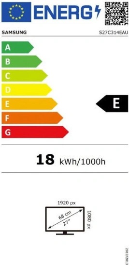 Samsung LS27C314EAU nuotrauka