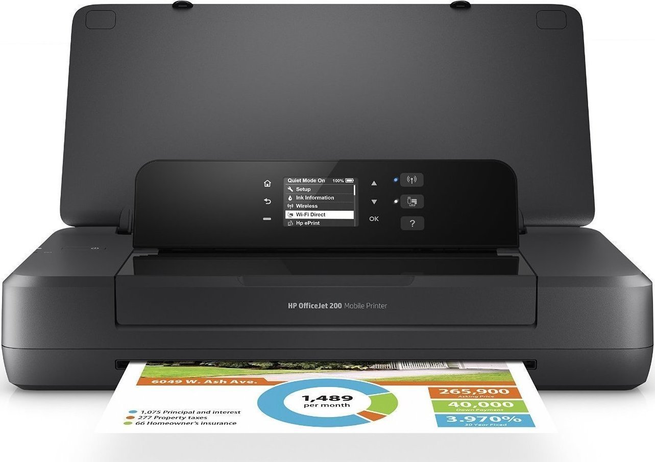 HP OfficeJet 200 Mobile nuotrauka