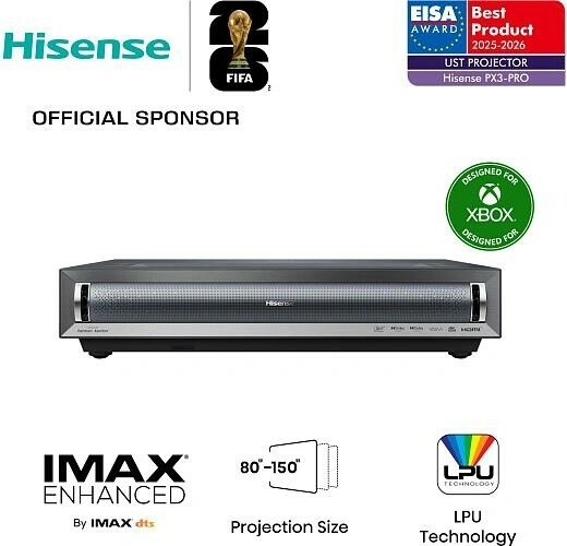 Projektorius Hisense PX3 Pro nuotrauka