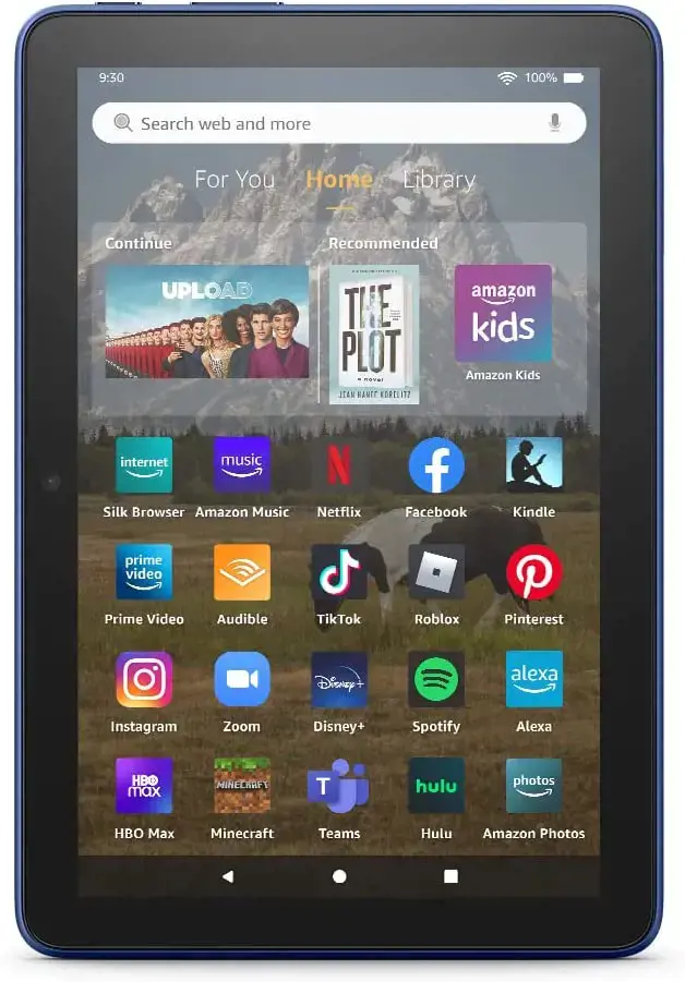 Amazon Fire HD 8 nuotrauka