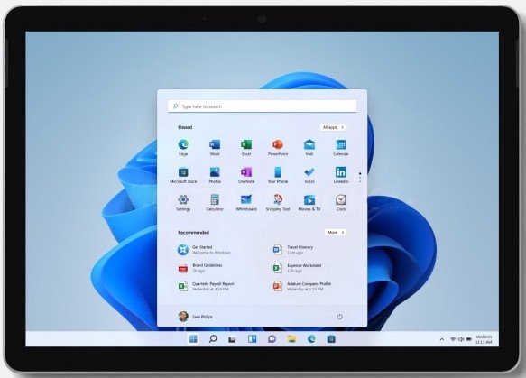 Microsoft Surface Go 3 nuotrauka