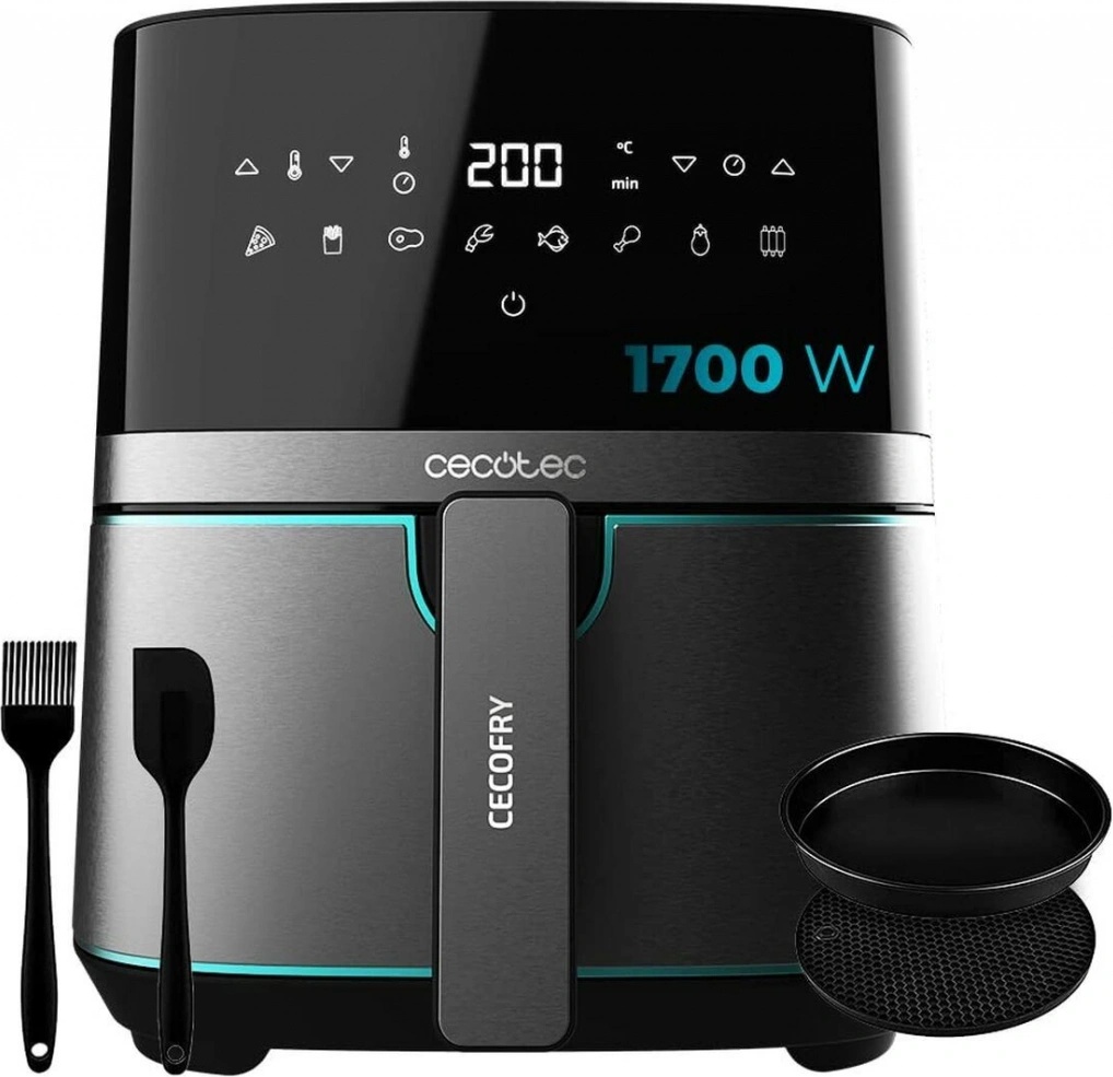 Karšto oro gruzdintuvė Cecotec Cecofry Full Inox 5500 Pro nuotrauka