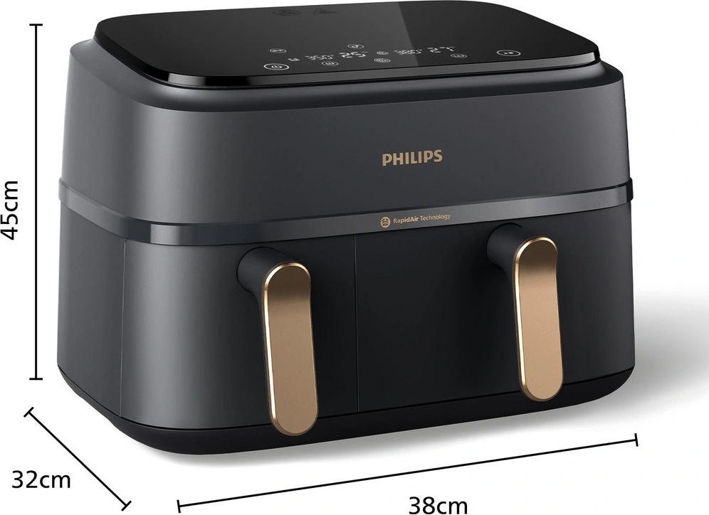 Karšto oro gruzdintuvė Philips NA352/04 nuotrauka