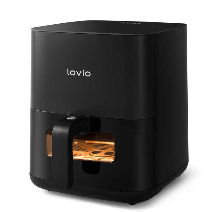 Karšto oro gruzdintuvė Lovio LVAF001BK nuotrauka