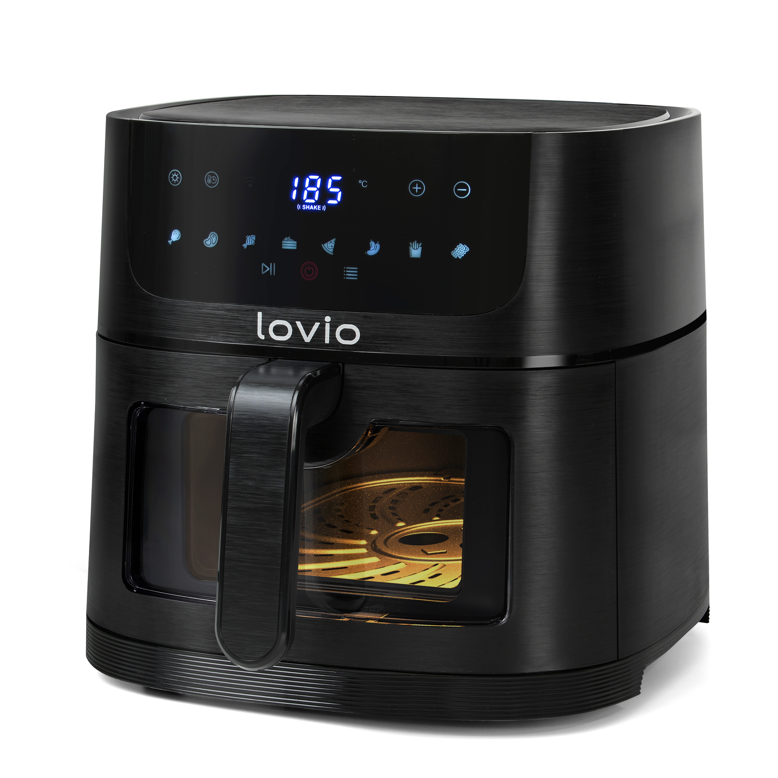 Karšto oro gruzdintuvė Lovio LVAF002BK nuotrauka