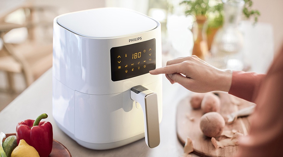 Karšto oro gruzdintuvė Philips HD9255/30 nuotrauka